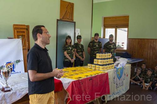 Consegna Certificati di frequenza al Campus "Disciplina del carattere" - Morgex, luglio 2018